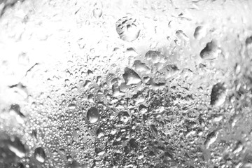 wet white gray abstract background, drop water wallpaper