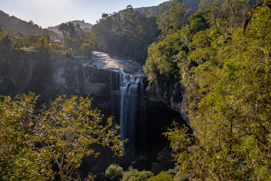 Salto Ventoso Waterfall - Farroupilha, Rio Grande do Sul, Brazil