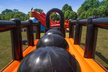 Inflatable obstacle course
