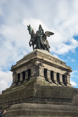 Fototapeta premium Statue of German Emperor William I
