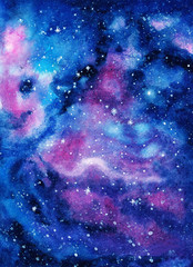 Galaxy, Universe, Space, Nebula © Sodsaros