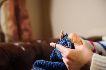 handmade knitting, leisure Activity