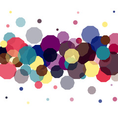 Vector, abstract background with circles