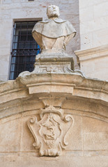 Obraz premium Historical palace. Ceglie Messapica. Puglia. Italy.