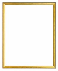 Golden frame for paintings, mirrors or photos