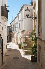 Alleyway. Ceglie Messapica. Puglia. Italy.