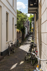 Fototapeta na wymiar Steeg in Utrecht