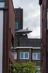 Foto auf Leinwand Uitzicht op Inktpot Utrecht © Wil