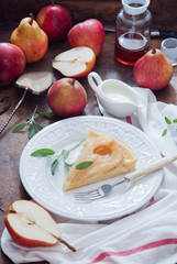 Homemade Pear Tart