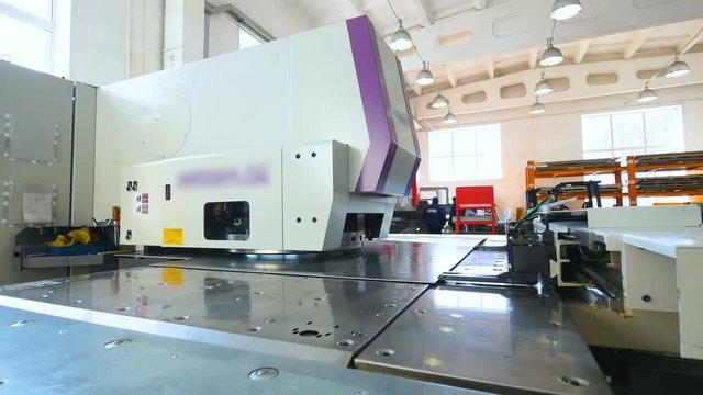 Manufacturing of components and parts by machine tool.