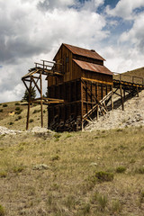 Historic clay mine near Creed Colorado