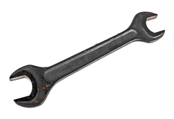 Wrench isolated on a white backgrouund