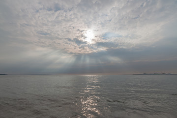 Fototapeta premium Sonnenaufgang an de Ostsee