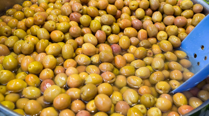 Green olives