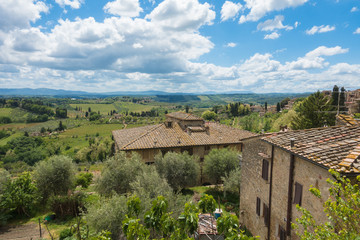 Fototapeta na wymiar Tuscany, in Italy