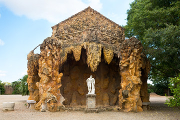 Pavillion of Parrots  n in Sama Park, Catalonia