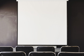 Conference room in the open space co-working with white board for the projector