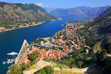 Fototapeta na wymiar Kotor Resort in Montenegro, Europe