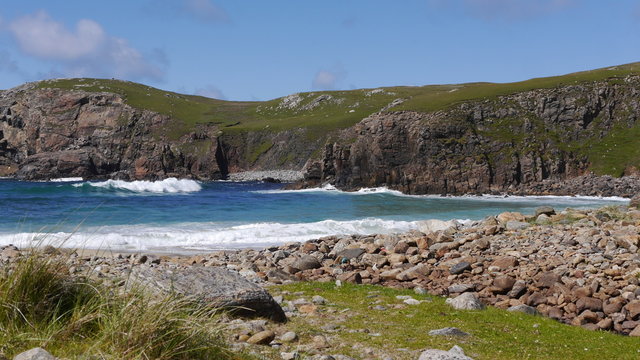 isle of lewis einsamer strand dail beag
