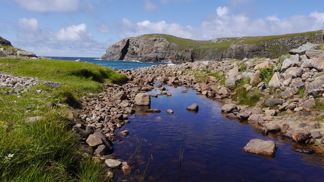 isle of lewis einsamer strand dail beag