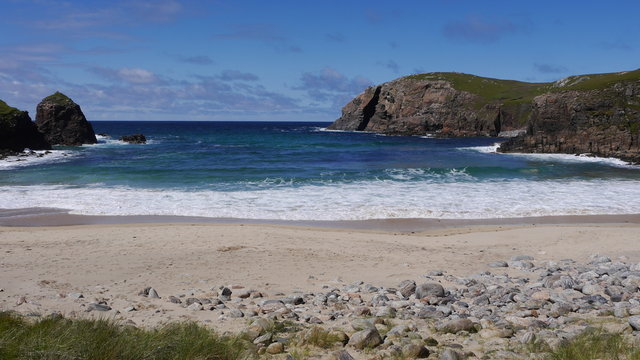isle of lewis einsamer strand dail beag