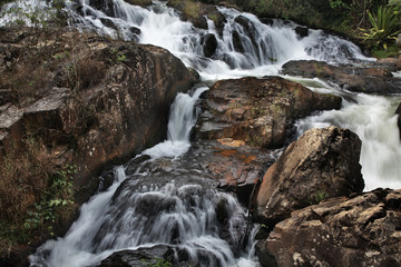 Datanla waterfall in Dalat. Vietnam