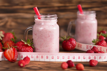 strawberry smoothies