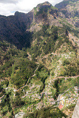 Valley of the Nuns, Curral das Freiras on Madeira Island, Portugal
