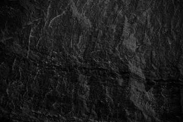 Dark grey black slate background or texture.