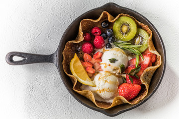 クレープ　フランス料理　French pancake