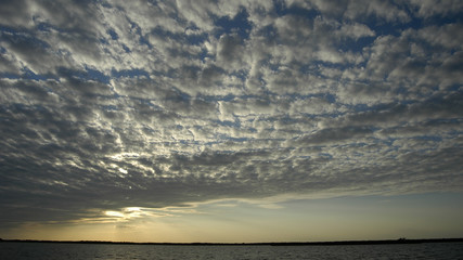 Sunset sky