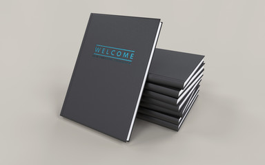 New Employee Handbook (HR handbook). 3D illustration