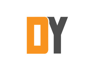 DY Initial Logo for your startup venture
