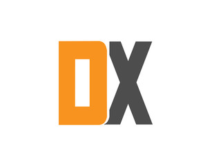 Fototapeta premium DX Initial Logo for your startup venture