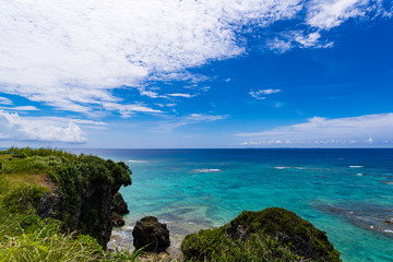 Coast, landscape. Okinawa, Japan, Asia.