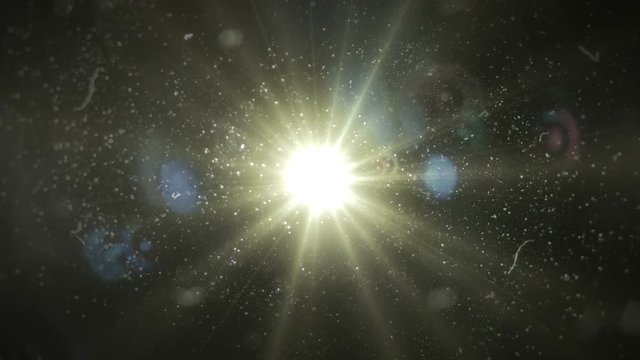 吸いこまれる星