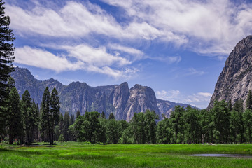 Fototapeta na wymiar Yosemite Valley, Yosemite National Park, California, USA