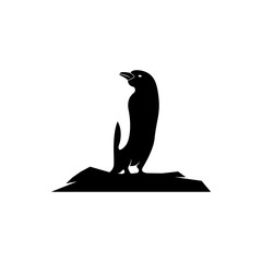 Penguin Icon vector logo element