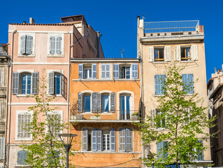 Fototapeta na wymiar Buildings in Marseille