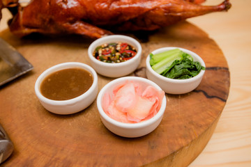 Roasted duck, gill duck, Chinese food