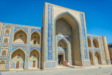 Entrance to madrassa, Bukhara