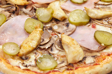 Fototapeta na wymiar tasty pizza