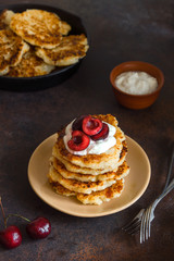 curd pancakes