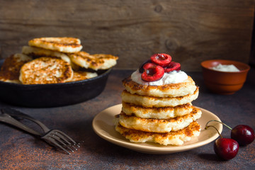curd pancakes