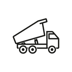 Truck vector icon.