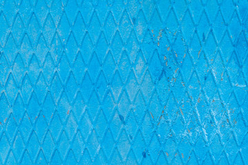 Fluted blue metal background