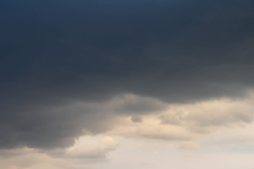Obraz premium 灰色の雲