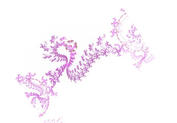 Patterns on white. Stylish color lines on a white background. Geometric, organic forms. A beautiful backdrop for the substrate. For design and installation. For writing of the text and illustrations.