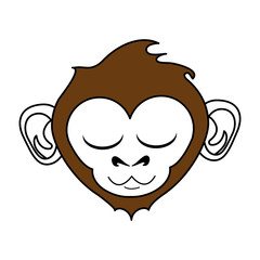 Cute monkey design