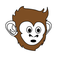 Cute monkey design